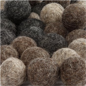 Bolitas de fieltro - 64 unidades