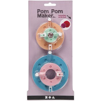 Creador de pom pom - 4 unidades