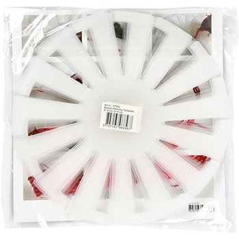 Plantilla para cesta tejida - 10 unidades