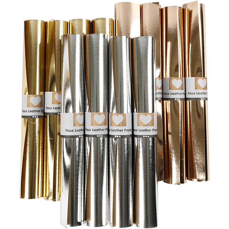 Papel imitación cuero - 12x1 m