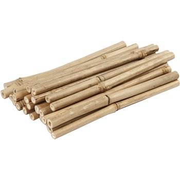 Palos de bambú - 30 unidades