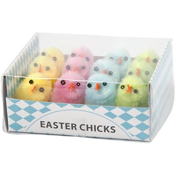 Pollos de pascua - 12 unidades