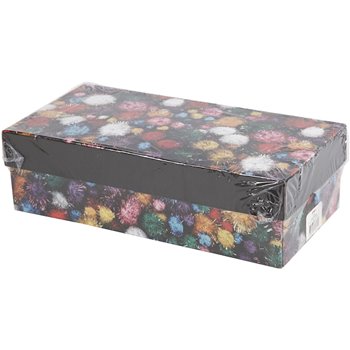 Pompones brillantes - 400 gr