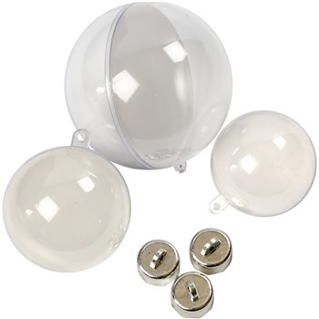 Adorno en forma de bola para decorar - 60 unidades