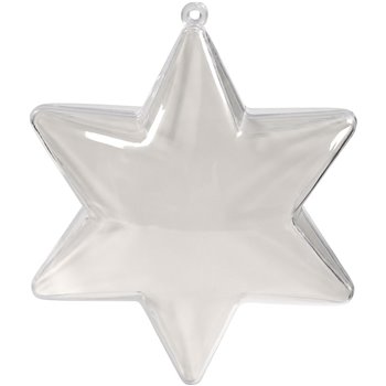 Estrella decorativa - 5 unidades