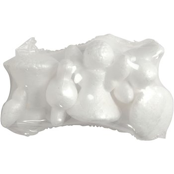 Ángel de poliestireno - 5 unidades