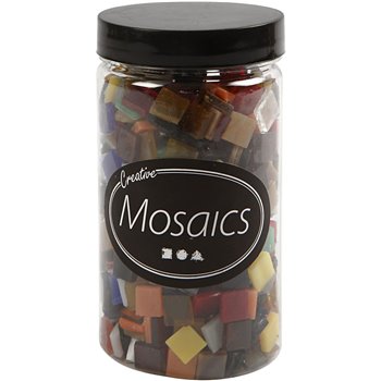 Teselas de cristal para mosaico - 454 gr