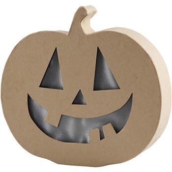 Calabaza con luz