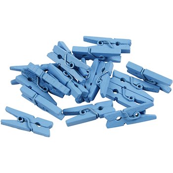 Mini pinza de ropa - 36 unidades