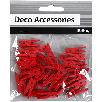 Mini pinza de ropa - 36 unidades