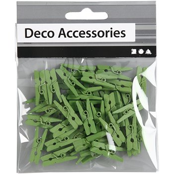 Mini pinza de ropa - 36 unidades