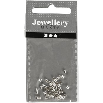 Abalorios ondulados - 50 unidades