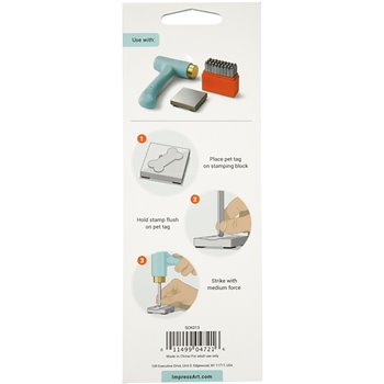 Kit para etiqueta de mascota - 4 set