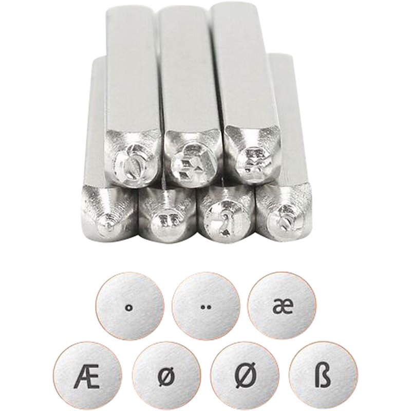 Sellos de embossing - 7 unidades