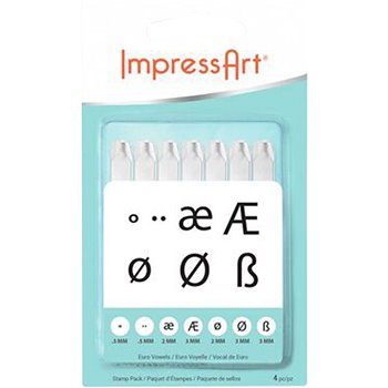 Sellos de embossing - 7 unidades