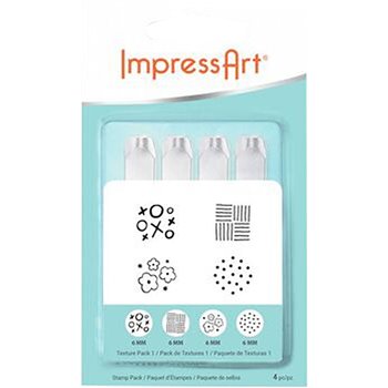 Sello de embossing - 4 unidades