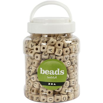 Cuentas de madera - 400 ml
