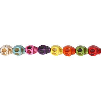 Cuentas Howlite - 32 unidades