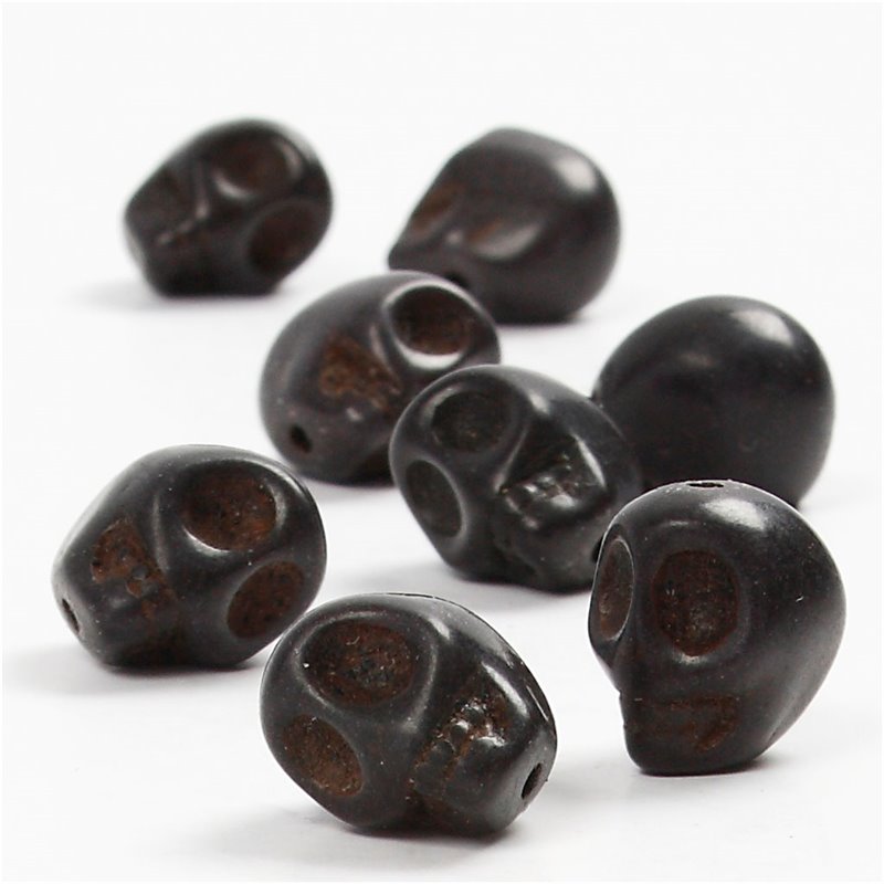 Cuentas Howlite - 32 unidades
