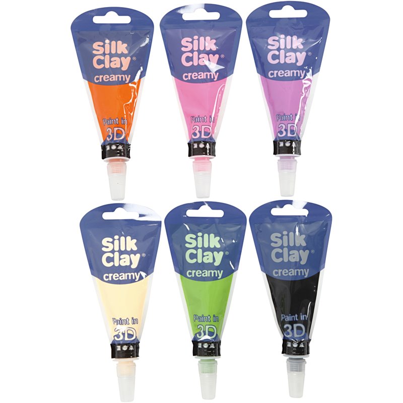 Silk Clay® Creamy  - 6x35 ml