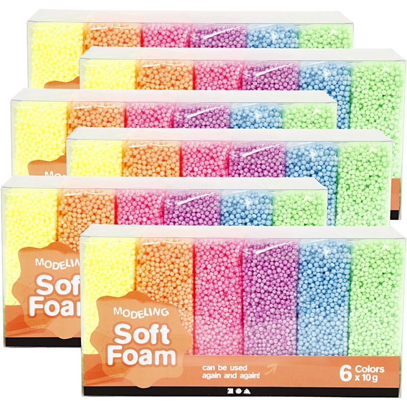 Soft Foam - 6 paquetes