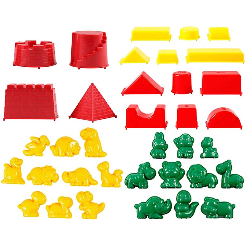 Moldes para arena - 36 unidades