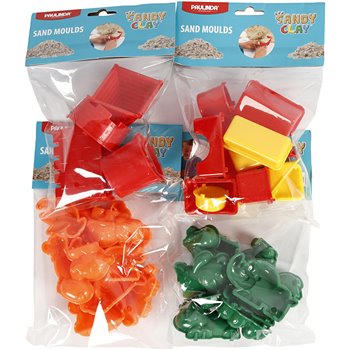 Moldes para arena - 36 unidades