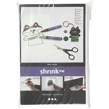 Hojas de Shrink Plastic  - 100 hoja