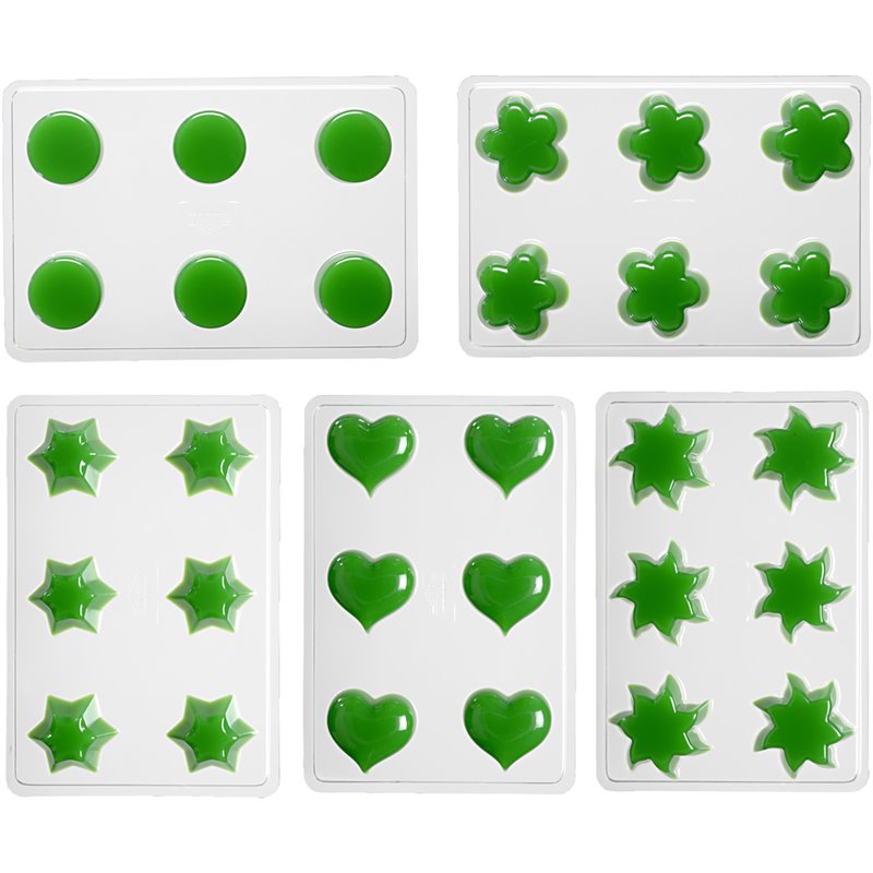 Moldes para velas flotantes - 1 set