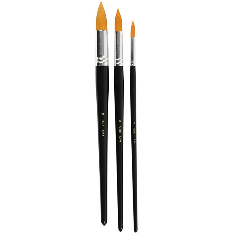 XL - pincel Gold Line  - 3 unidades