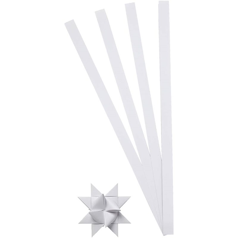Tiras de papel para estrellas - 100 tiras Tiras de papel para estrellas - 100 tiras