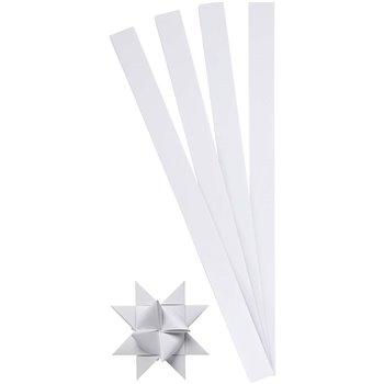 Tiras de papel para estrellas - 100 tiras