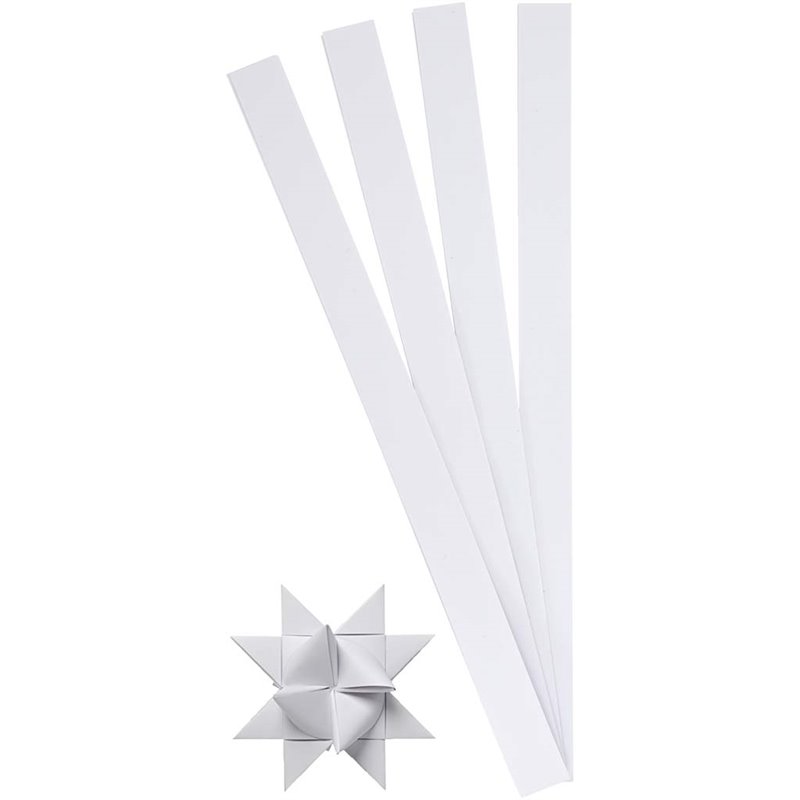 Tiras de papel para estrellas - 100 tiras Tiras de papel para estrellas - 100 tiras