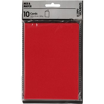 Tarjetas - 10 unidades