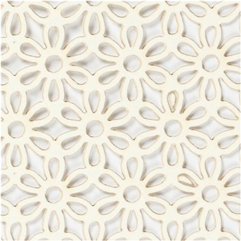 Cartulina con dibujos de encaje - 10 unidades