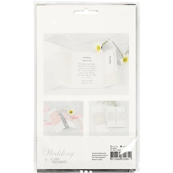 Cartulina con dibujos de encaje - 10 unidades