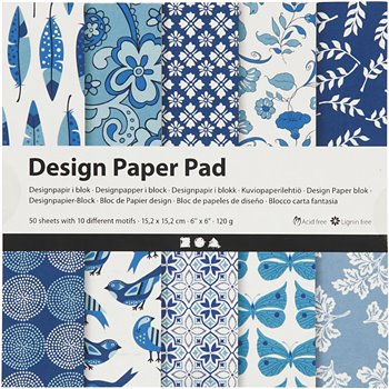 Bloc de papel de diseño - 50 hoja