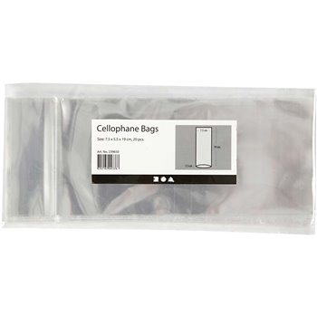 Bolsa de celofán - 20 unidades