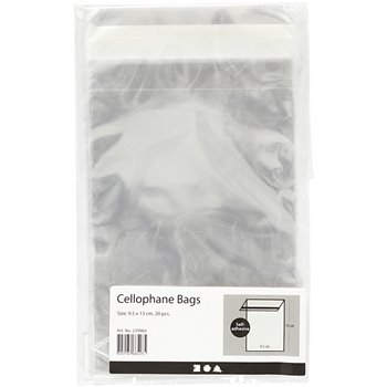 Bolsas de celofan - 20 unidades