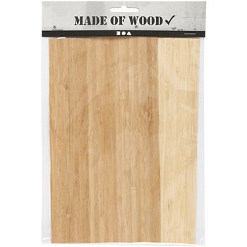 Madera fina de bambú - 2 hoja