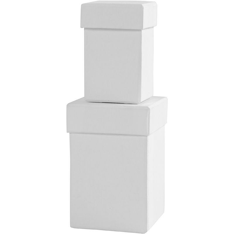 Cajas cuadradas - 2 unidades