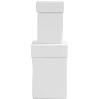 Cajas cuadradas - 2 unidades