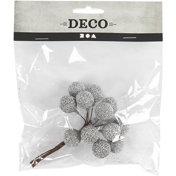 Bayas artificiales - 12 unidades