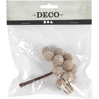 Bayas artificiales - 12 unidades