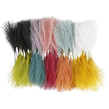 Plumas artificiales - 100 unidades