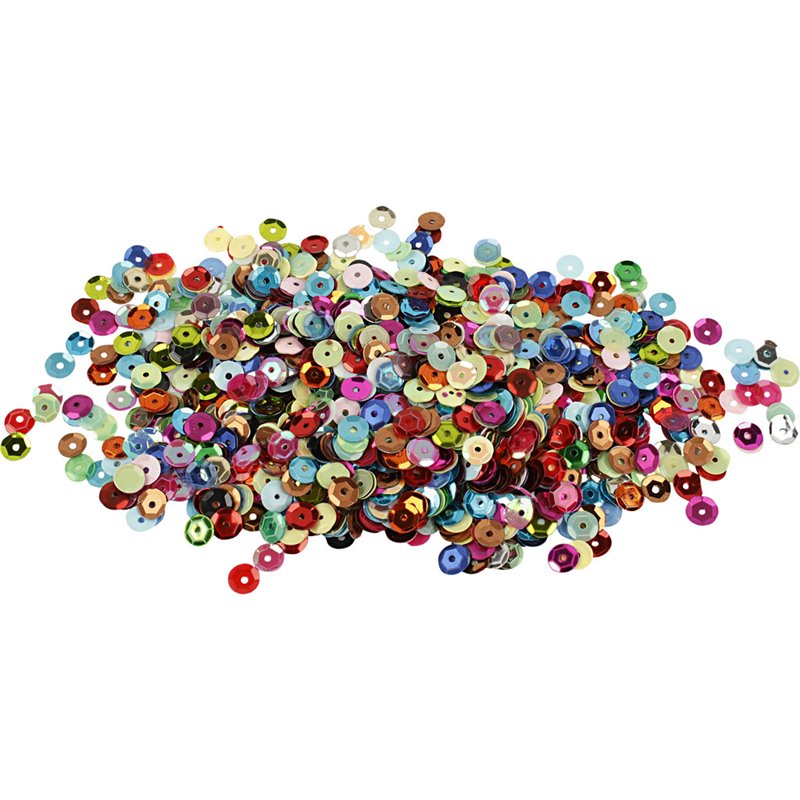 Lentejuelas redondas - 10 gr