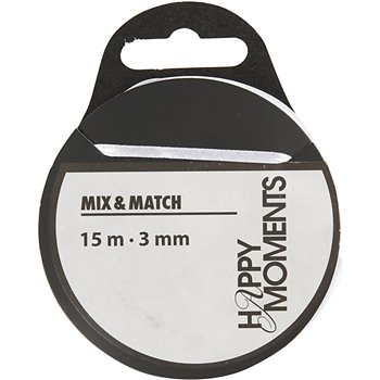 Cinta de satén - 15 m