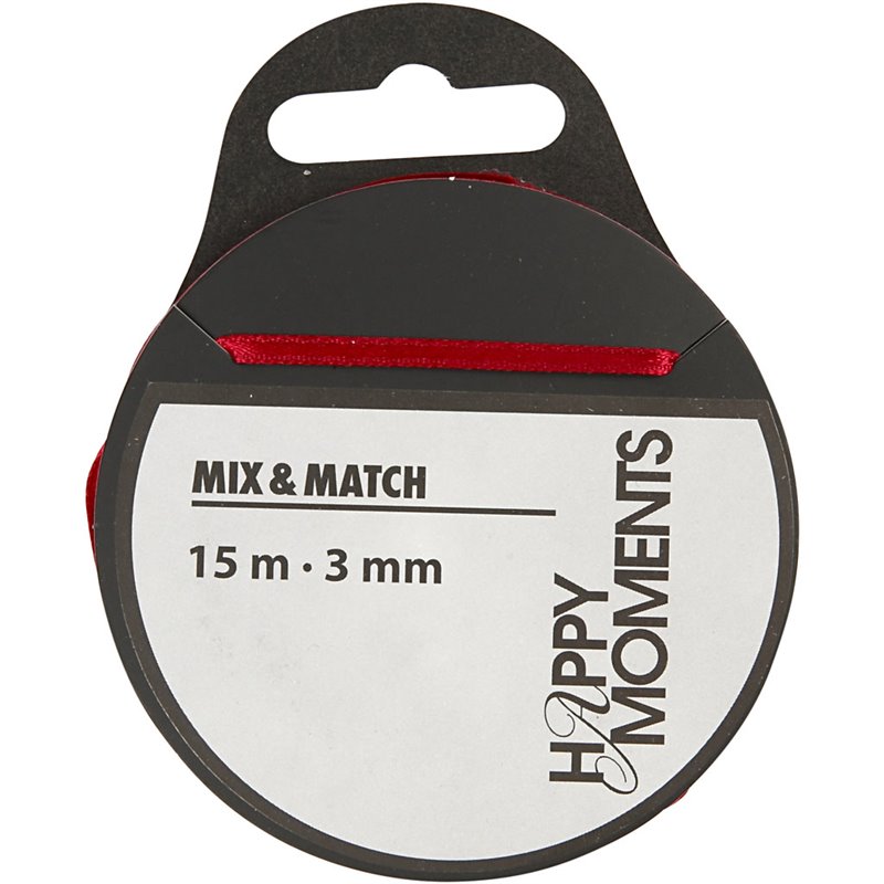 Cinta de satén - 15 m