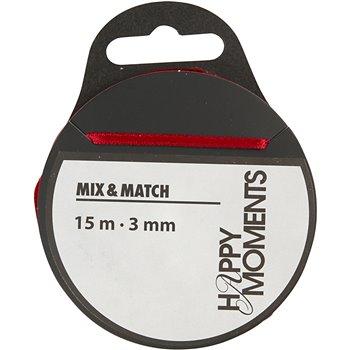 Cinta de satén - 15 m