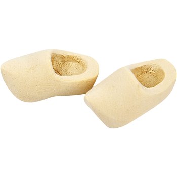 Zuecos holandeses de madera - 2 par